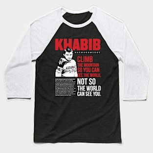 Khabib Quote Baseball T-Shirt